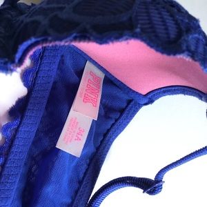 PINK Victoria's Secret Intimates & Sleepwear - VS Pink Beautiful Blue Front Close Racerback Bra PINK Victoria's Secret Intimates & Sleepwear - VS Pink Beautiful Blue Front Close Racerback Bra